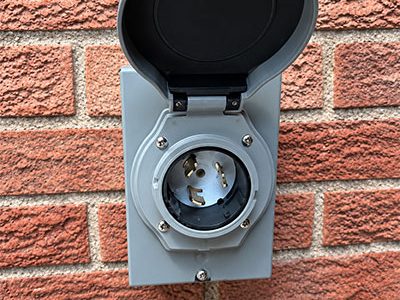 Electrical Inlet Box Installation