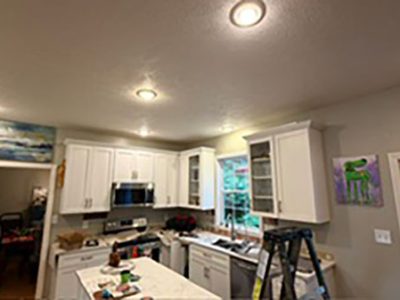 Kitchen Ceiling Lights Installation